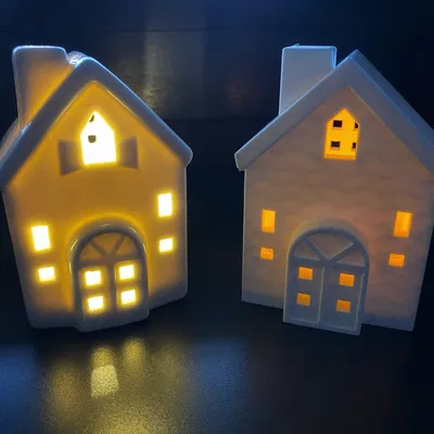 Mô hình nhà đèn LED Giáng sinh