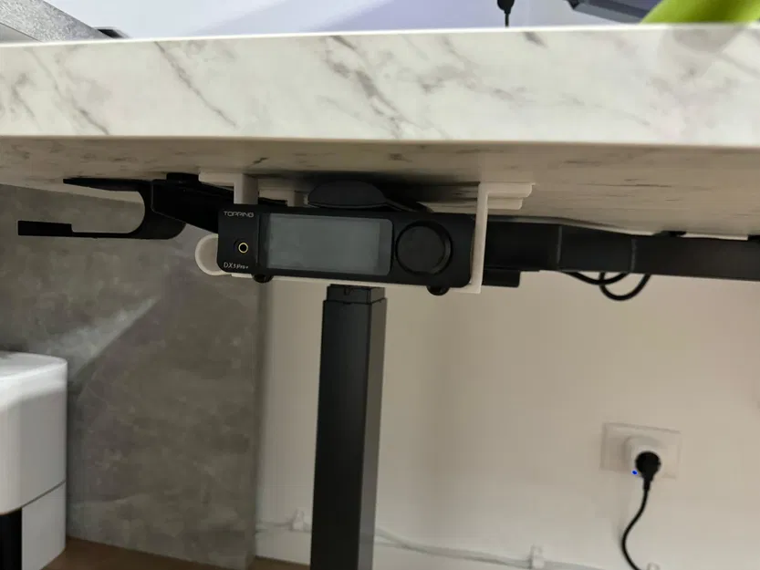 Giá đỡ dưới bàn + Giữ cáp cho Topping DX3 Pro+ - Image 3