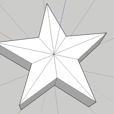 Mô hình 3D Hvězda