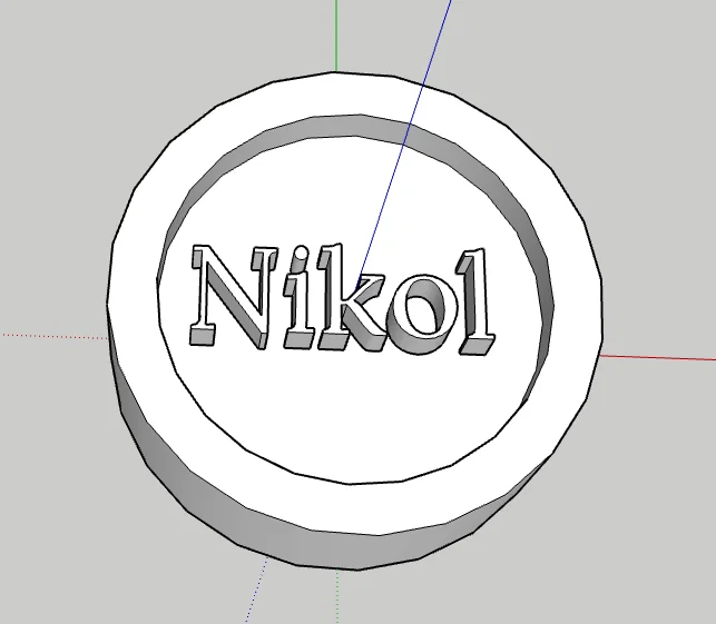 Huy hiệu Tên Nikol - Image 1