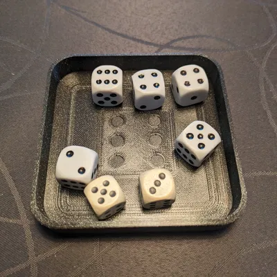 Khay Xúc Xắc D6