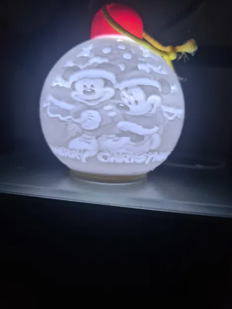 Mô hình Mikey và Minnie Giáng sinh - Image 3