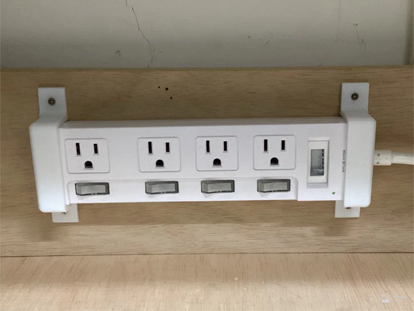 Giá đỡ ổ cắm điện cho Max Star (太星電工電源插座延長線固定座) - Image 2