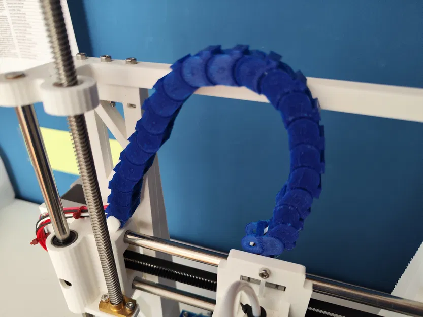 CADENA RECOGE CALBES - Chuỗi thu dây cho trục X máy in Cartesian - Image 5