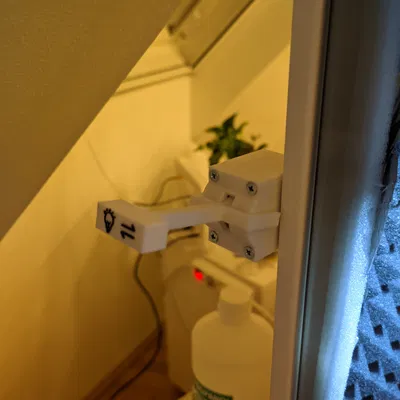 Công tắc đòn bẩy Steampunk - Dành cho công tắc tròn 20mm