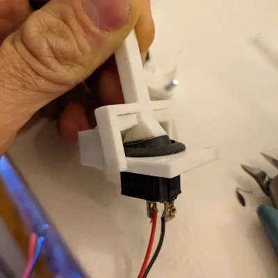 Công tắc đòn bẩy Steampunk - Dành cho công tắc tròn 20mm