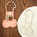 Dụng cụ cắt bánh quy "Người Giúp việc nhỏ (không hẳn) của Ông Già Noel" - Thumbnail 1