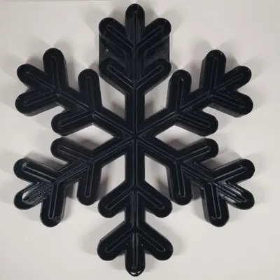 Biển Đèn Neon LED Bông Tuyết Tối Giản - Trang Trí Mùa Đông / Giáng Sinh