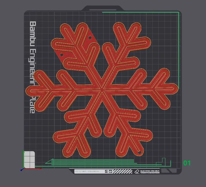 Biển Đèn Neon LED Bông Tuyết Tối Giản - Trang Trí Mùa Đông / Giáng Sinh - Image 5