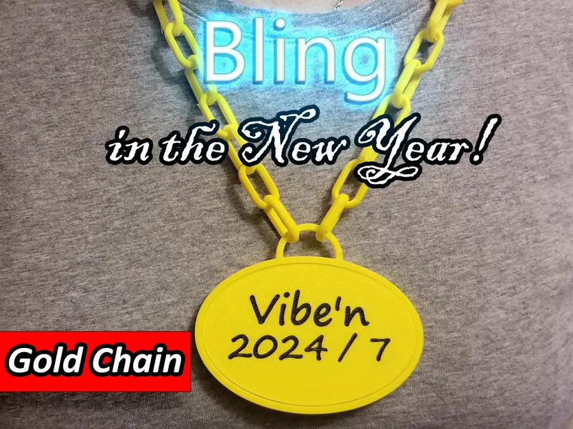 BLING đón Năm Mới - Dây Chuyền Vàng Độc Đáo - Image 1