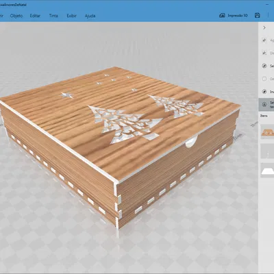 Hộp Đựng Cây Thông Noel