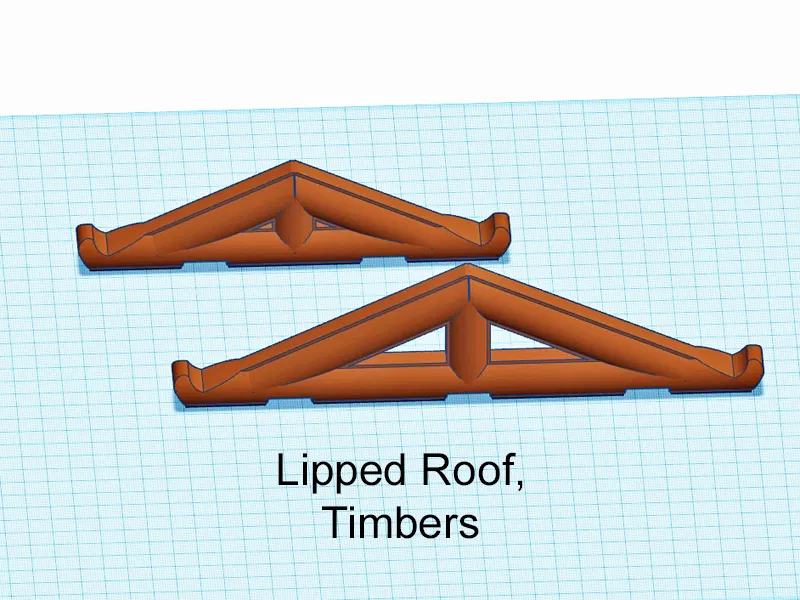 Giá đỡ mái Lincoln Logs - 84 biến thể! - Vách ngăn, Kích thước và Kiểu mái khác nhau - Cải tiến thiết kế - Image 18