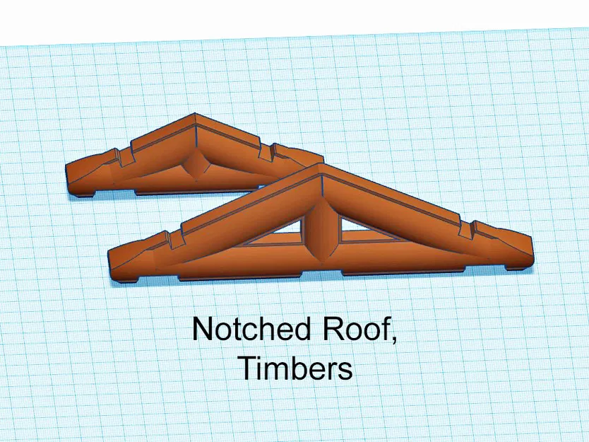 Giá đỡ mái Lincoln Logs - 84 biến thể! - Vách ngăn, Kích thước và Kiểu mái khác nhau - Cải tiến thiết kế - Image 24
