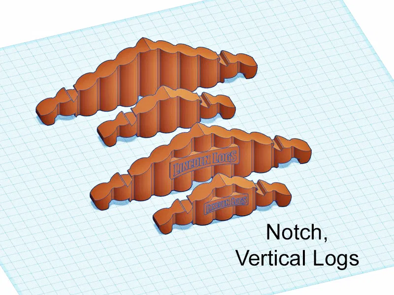 Giá đỡ mái Lincoln Logs - 84 biến thể! - Vách ngăn, Kích thước và Kiểu mái khác nhau - Cải tiến thiết kế - Image 25