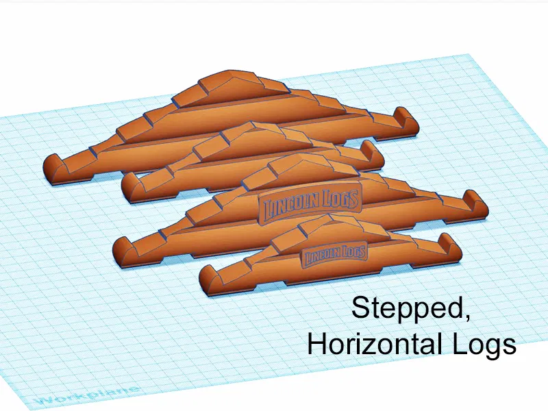 Giá đỡ mái Lincoln Logs - 84 biến thể! - Vách ngăn, Kích thước và Kiểu mái khác nhau - Cải tiến thiết kế - Image 27