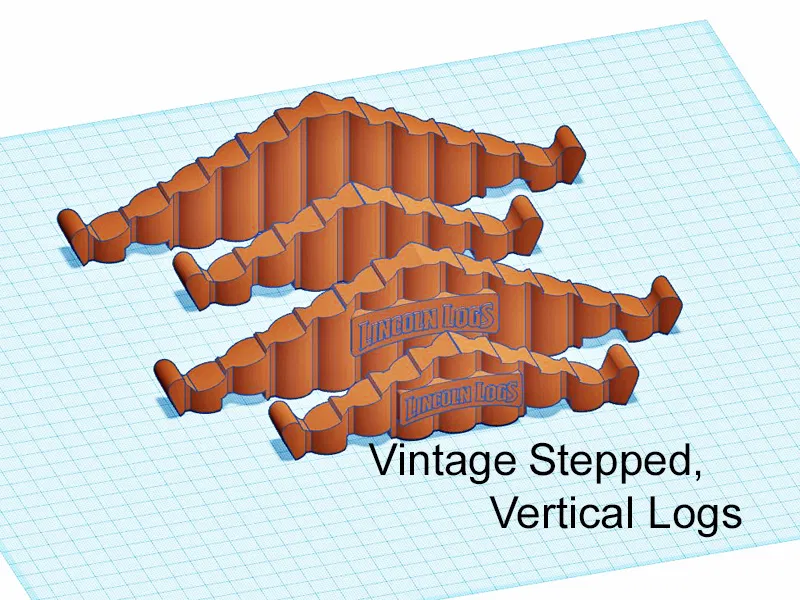 Giá đỡ mái Lincoln Logs - 84 biến thể! - Vách ngăn, Kích thước và Kiểu mái khác nhau - Cải tiến thiết kế - Image 33