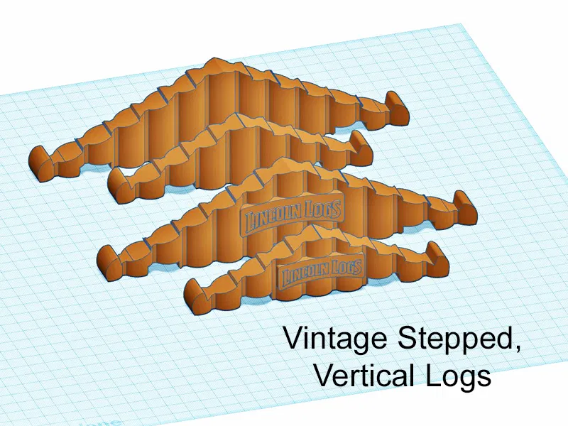 Giá đỡ mái Lincoln Logs - 84 biến thể! - Vách ngăn, Kích thước và Kiểu mái khác nhau - Cải tiến thiết kế - Image 35