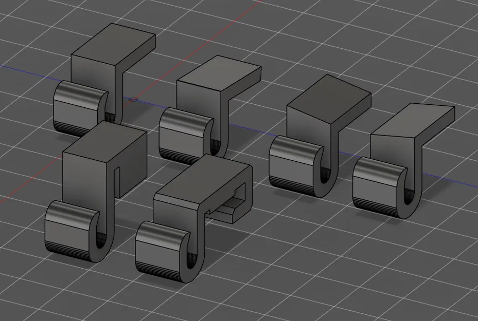 Móc nhỏ treo cáp/đèn Giáng sinh với nhiều góc độ khác nhau - Image 2