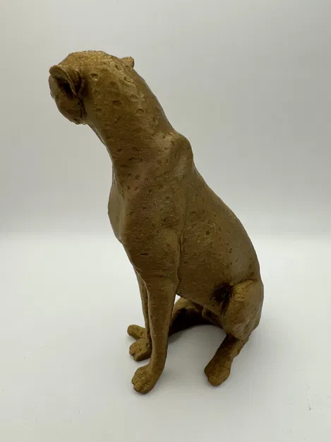 Tượng Báo Gê-pa Ngồi - Image 3