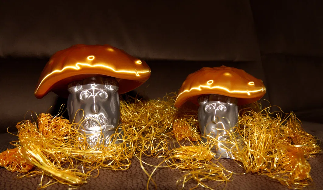 Mô Hình Gia Đình Nấm "Pilz" (Nam và Nữ) - Image 1