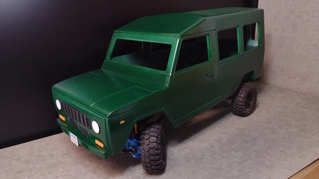 Thân Xe RC Tỷ Lệ 1/10 Tarpan Honker 4x4 - Image 1