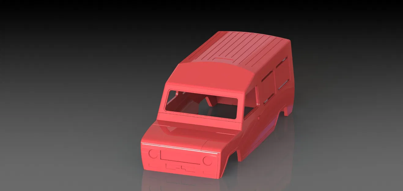 Thân Xe RC Tỷ Lệ 1/10 Tarpan Honker 4x4 - Image 6