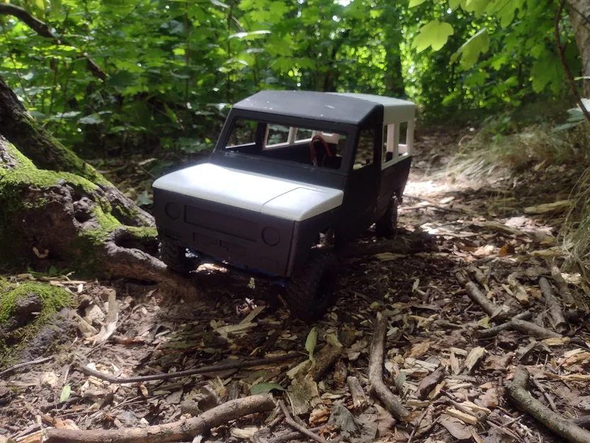 Thân Xe RC Tỷ Lệ 1/10 Tarpan Honker 4x4 - Image 10