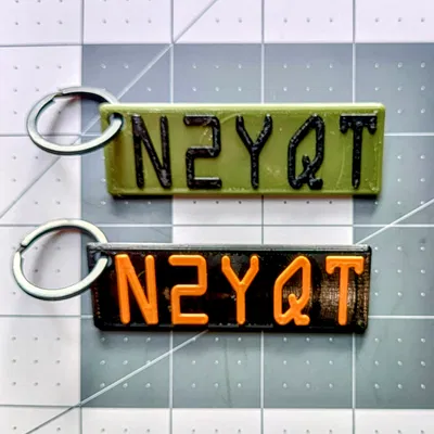 Móc Khóa Dấu Hiệu Gọi Đài Nghiệp Dư