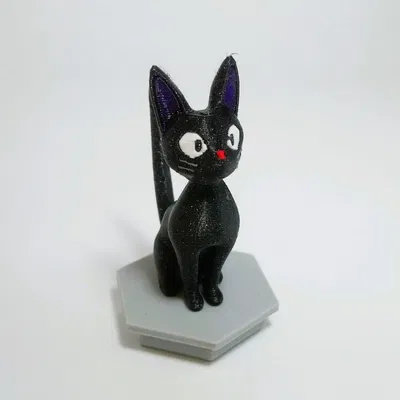 Mô hình 3D Jiji - Dịch vụ giao hàng của Kiki