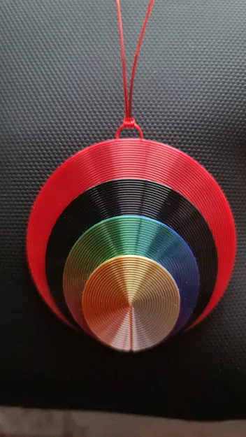 Mặt dây chuyền 4 đĩa - Image 1