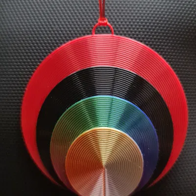 Mặt dây chuyền 4 đĩa