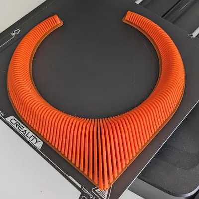 Vòng Cổ Chunky V Lamellae