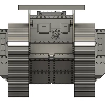 Xe Tăng Mark V - Bản In Dễ Dàng