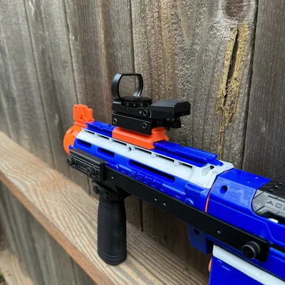 Bộ chuyển đổi thanh ray Nerf sang Picatinny, Vừa nòng súng Retaliator