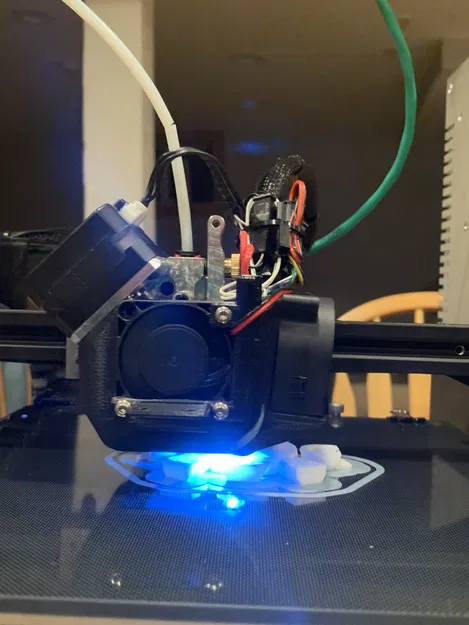 Vỏ quạt MicroSwiss NG 4020 có thêm đèn LED RGB Adafruit - Image 2