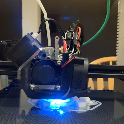 Vỏ quạt MicroSwiss NG 4020 có thêm đèn LED RGB Adafruit