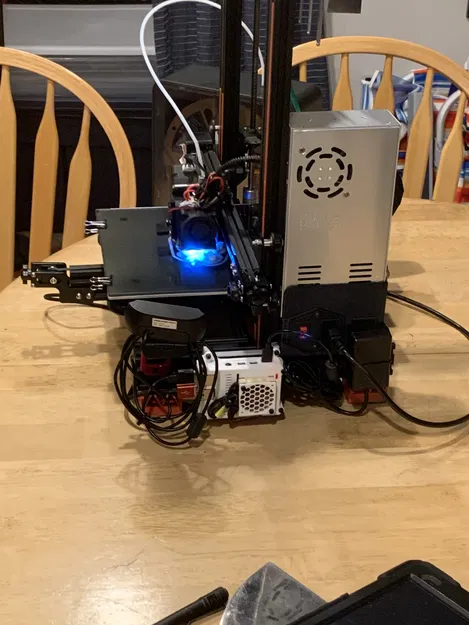 Vỏ quạt MicroSwiss NG 4020 có thêm đèn LED RGB Adafruit - Image 5