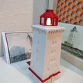 Mô hình ngọn hải đăng Skallingen - Heo đất, Mê cung và Giá đỡ nến tealight - Thumbnail 1