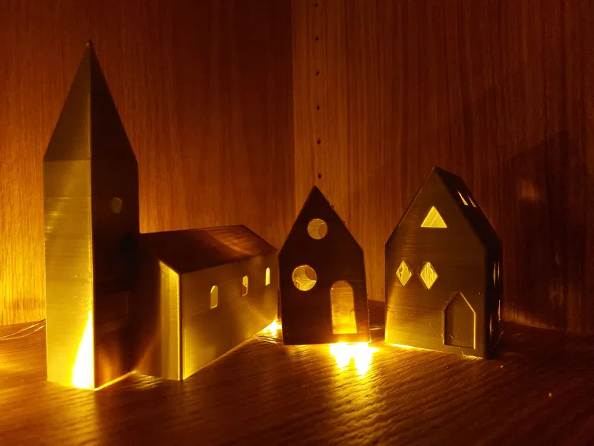 Làng nhỏ mùa đông / Giáng sinh - Image 3