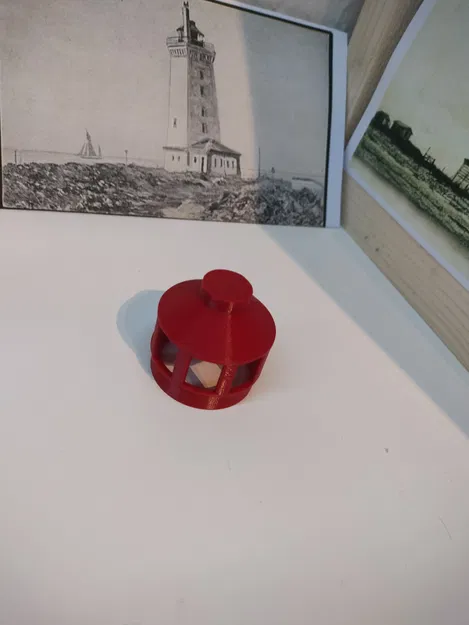 Mô hình ngọn hải đăng Skallingen - Heo đất, Mê cung và Giá đỡ nến tealight - Image 7