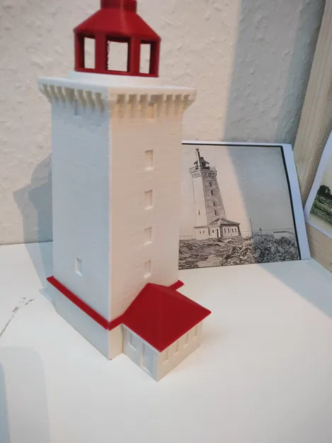 Mô hình ngọn hải đăng Skallingen - Heo đất, Mê cung và Giá đỡ nến tealight - Image 9
