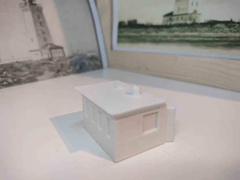 Mô hình ngọn hải đăng Skallingen - Heo đất, Mê cung và Giá đỡ nến tealight - Image 13