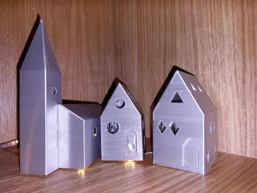 Làng nhỏ mùa đông / Giáng sinh - Image 5