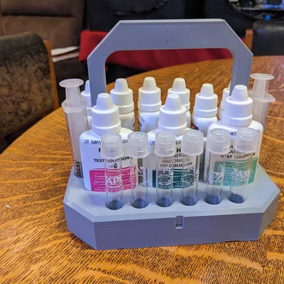 API Aquarium Master Test Kit - Hộp Đựng Bộ Kiểm Tra Thủy Sinh