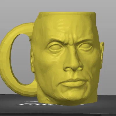 Dwayne Can Mug - Cốc Đầu The Rock