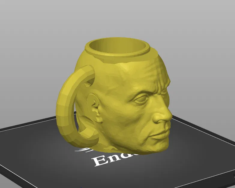 Dwayne Can Mug - Cốc Đầu The Rock - Image 2