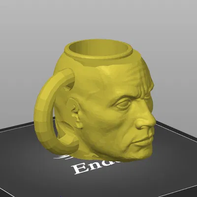 Dwayne Can Mug - Cốc Đầu The Rock