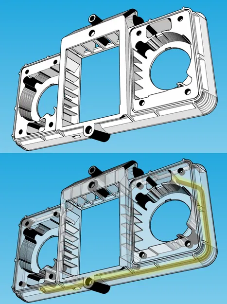 Salad Fork Magnetic Filter Wire Channel Mod - Image 2