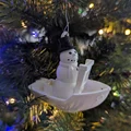 Móc Khóa Benchy Người Tuyết - Thumbnail 2
