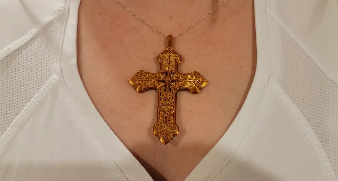 Dây Chuyền Chữ Thập Trang Trí - Image 1